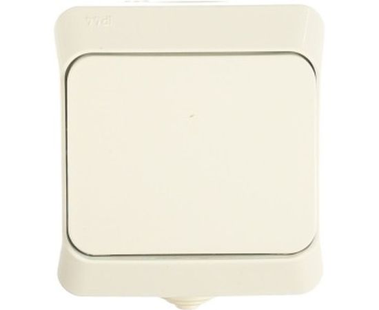 Одноклавишный выключатель Schneider Electric ОП Этюд 10А IP44 белый BA10-041B 