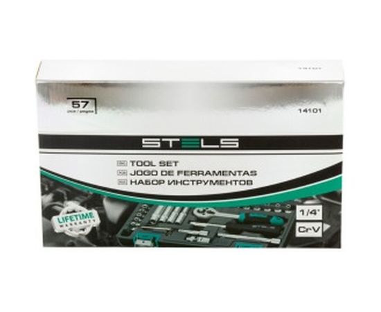 Набор инструментов STELS 57 предметов 14101 – изображение 2