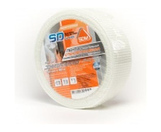 Строительная самоклеящаяся сетка SDM SD-GLASS Professional 50мм х 90м повышенной прочности 00-00001589 – изображение 2