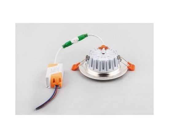 Встраиваемый светильник FERON светодиод 7W, 560 Lm, 4000К, черный, AL612 28912 – изображение 2