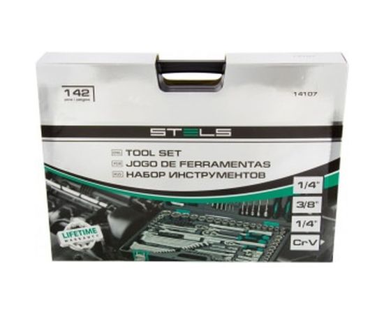 Набор инструментов 142 шт STELS 14107 – изображение 2