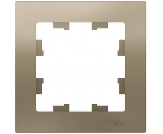 Рамка Schneider Electric 1-м ATLAS DESIGN шампань ATN000501 – изображение 2