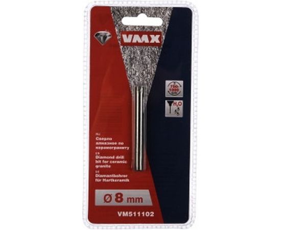 Сверло алмазное по керамограниту 8 мм VMX 511102 – изображение 2
