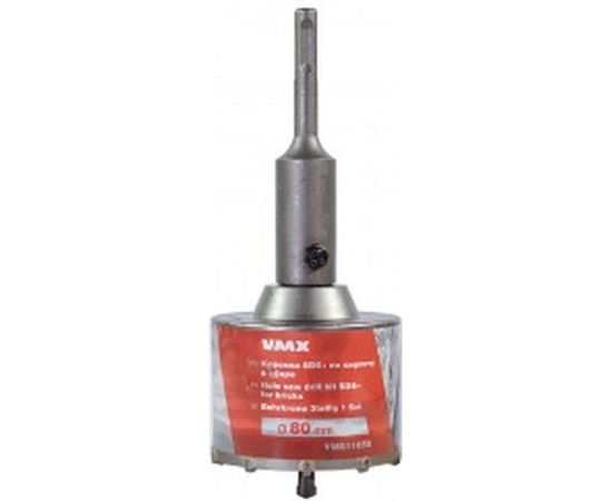 Коронка по кирпичу в сборе (80х50 мм; SDS+) VMX 511050 – изображение 2