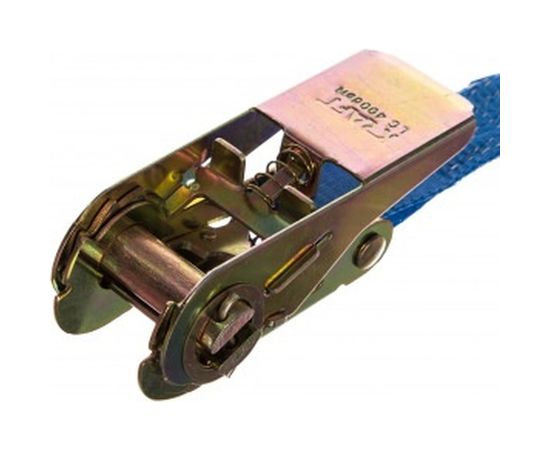 Стяжной ремень для крепления груза 0,4/0,8т 4,5м РОМЕК 25.04.1.0 2000000012810 – изображение 3