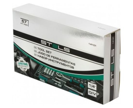 Набор инструментов STELS 57 предметов 14101 – изображение 3