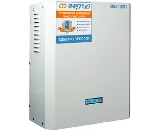 Тиристорный стабилизатор Энергия 12000 ВА Ultra Е0101-0105 – изображение 3