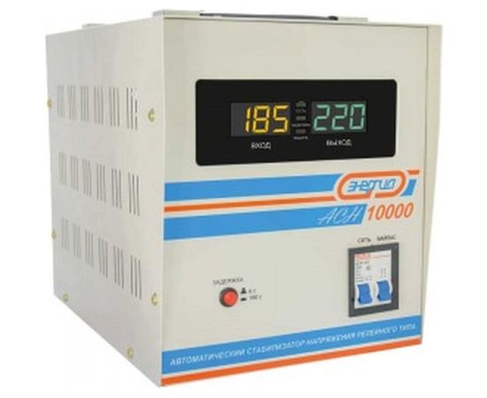Cтабилизатор с цифровым дисплеем Энергия АСН-10000 Е0101-0121 – изображение 4