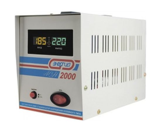 Cтабилизатор с цифровым дисплеем Энергия АСН-2000 Е0101-0113 – изображение 4