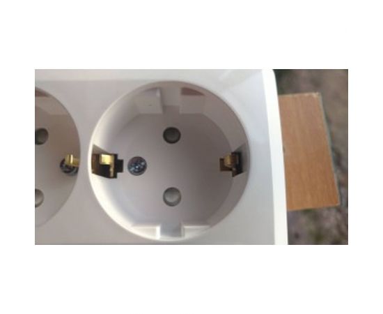 Двухместная розетка Schneider Electric ОП Этюд 16А защ. шторки, с заземлением, белая PA16-008B – изображение 6