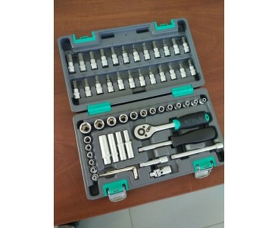 Набор инструментов STELS 57 предметов 14101 – изображение 6