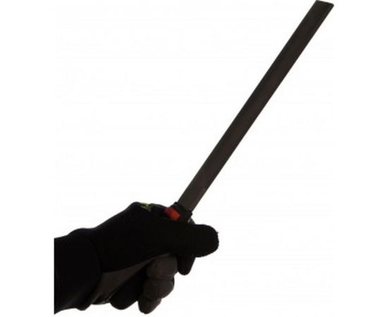 Плоский прямой напильник с ручкой PVC (250 мм, насечка №3 мелкая, по 4м сторонам) BAUM 3713250 – изображение 7