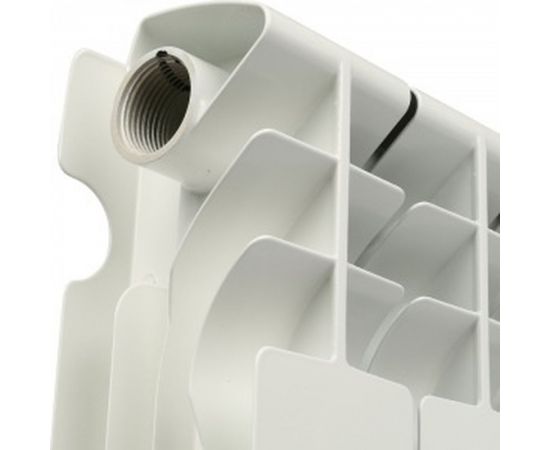 Алюминиевый радиатор ROMMER Plus 200 12 секций RAL9016 89992 – изображение 7