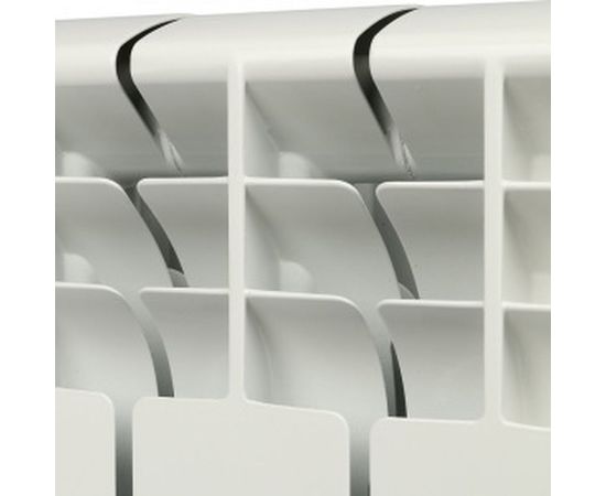 Алюминиевый радиатор ROMMER Plus 200 12 секций RAL9016 89992 – изображение 8