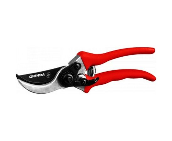 Секатор GRINDA G-11 с алюминиевыми рукоятками, плоскостной, 210мм 8-423001_z02 