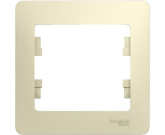Рамка Schneider Electric 1-местная GLOSSA бежевая SchE GSL000201 