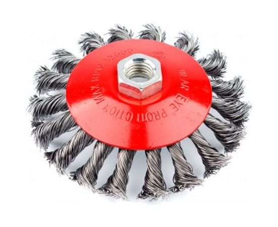 Кордщетка радиальная витая с наклоном (115 мм; М14) для МШУ REDVERG 6623619 