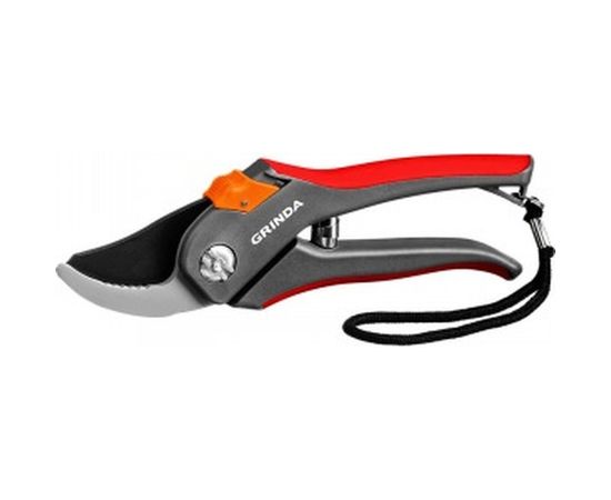 Плоскостной секатор с двухкомпонентными рукоятками Grinda G-26 205 мм 8-423102_z02 