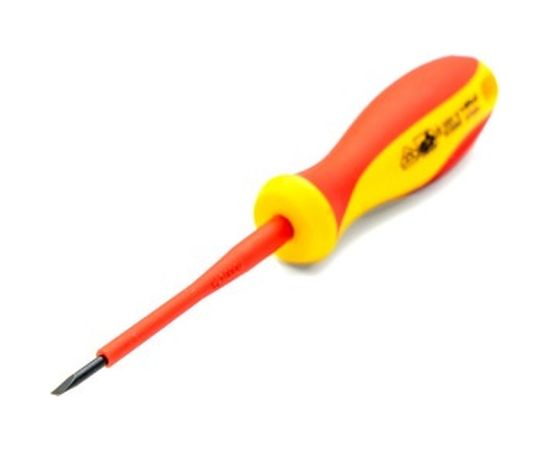 Диэлектрическая отвертка SL2.5*75 мм VIRA VDE 397024 