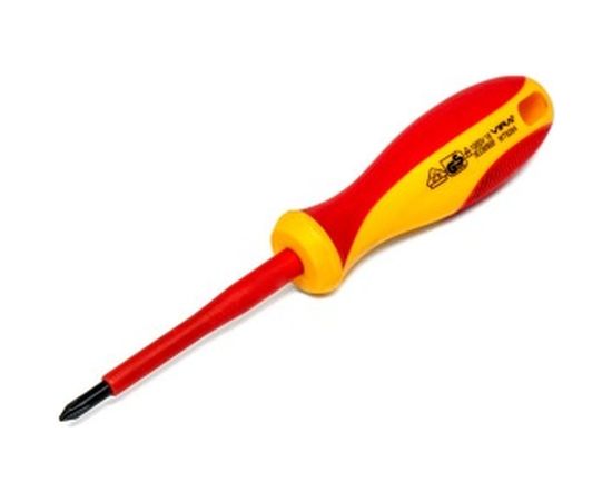 Диэлектрическая отвертка PH1*80 мм VIRA VDE 397019 