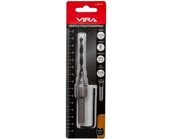 Сверло под конфирмат 7х70 мм VIRA 552770 