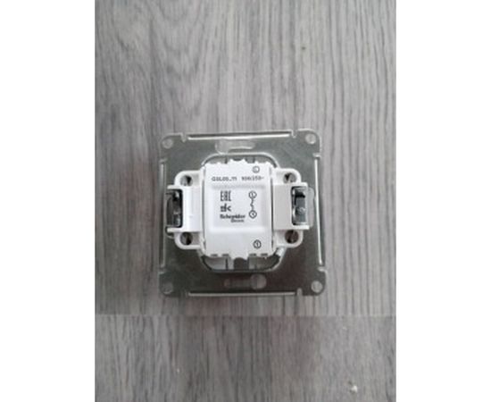 Механизм выключателя Schneider Electric 1-клавишный GLOSSA белый SchE GSL000111 – изображение 2