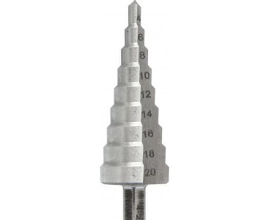Сверло ступенчатое M2-TiN 4-20 мм RAGE VIRA 554300 – изображение 2