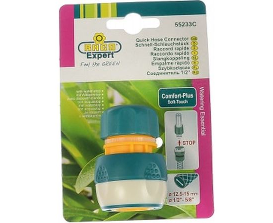 Соединитель "шланг-насадка" (1/2") для поливочных шлангов RACO 4248-55233C – изображение 2