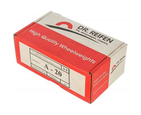 Грузик балансировочный (100 шт; 20 г) для стальных дисков Dr. Reifen A-20 – изображение 2