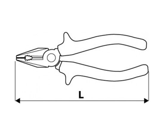 Плоскогубцы TOPEX 180 мм, 1000 В 32D511 – изображение 3