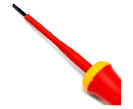 Диэлектрическая отвертка SL2.5*75 мм VIRA VDE 397024 – изображение 3
