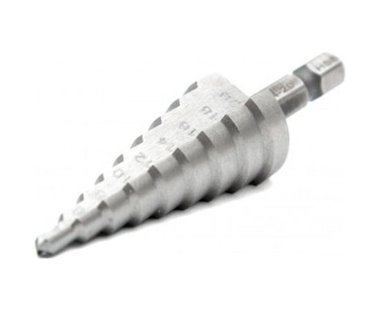 Сверло ступенчатое M2-TiN 4-20 мм RAGE VIRA 554300 – изображение 4