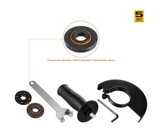 Углошлифовальная машина ЗУБР УШМ-125-800 М3 – изображение 4