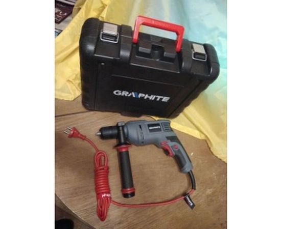 Ударная дрель GRAPHITE 58G736 – изображение 4