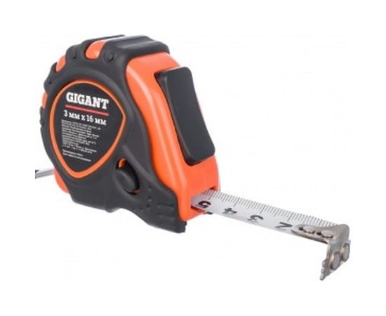 Измерительная рулетка Gigant GMT 316 3x16 мм с магнитным захватом – изображение 4
