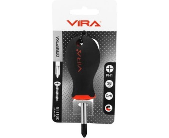 Отвертка PH1х38мм VIRA 391116 – изображение 5