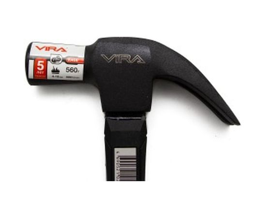 Молоток-гвоздодер VIRA RAGE 560г 900225 – изображение 7
