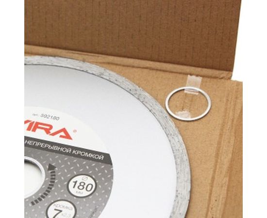 Диск алмазный сплошная кромка (180х25.4 мм) Vira 592180 – изображение 7