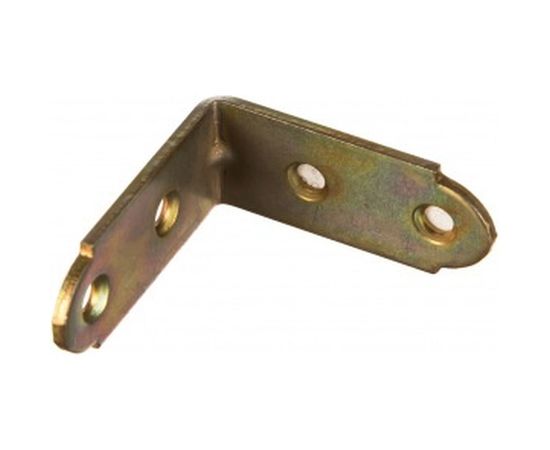 Мебельный уголок ЗУБР узкий УМ-2.0 40х40х17 х 2мм желтый цинк 31031-40 