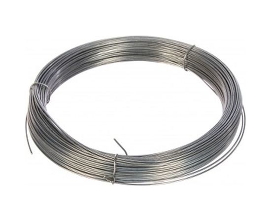 Стальная проволока СИБРТЕХ 50 м, оцинкованная, термообработанная 1 мм 84906 