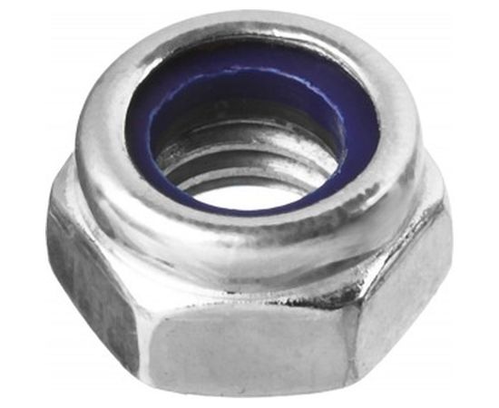 Гайка ЗУБР DIN 985 с нейлоновым кольцом, M5, 18 шт, кл. пр. 6, 303586-05 