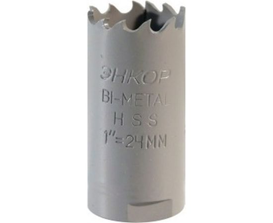 Коронка по металлу (24 мм; Bi-Metal М3) Энкор 24124 