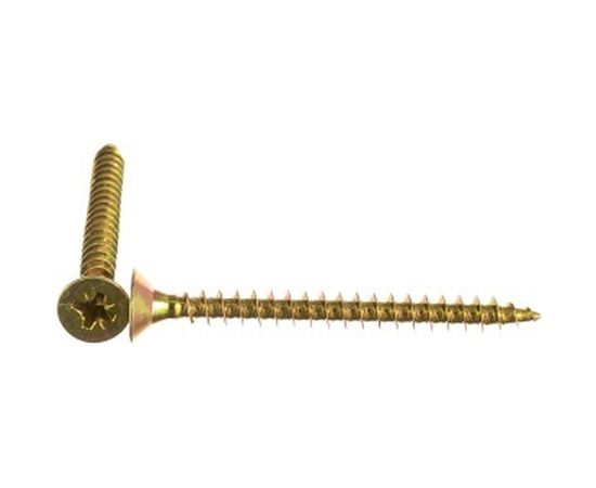Шуруп, жёлтый цинк Крепежная техника 4,5х50 350шт 431368 БК 