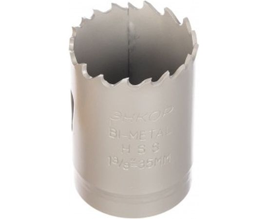 Коронка по металлу (35 мм; Bi-Metal М3) Энкор 24135 