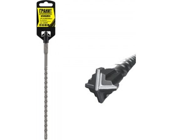 Бур Quadro-X (8.0х260/200 мм; SDS-plus) ГРАНИТ 448260 