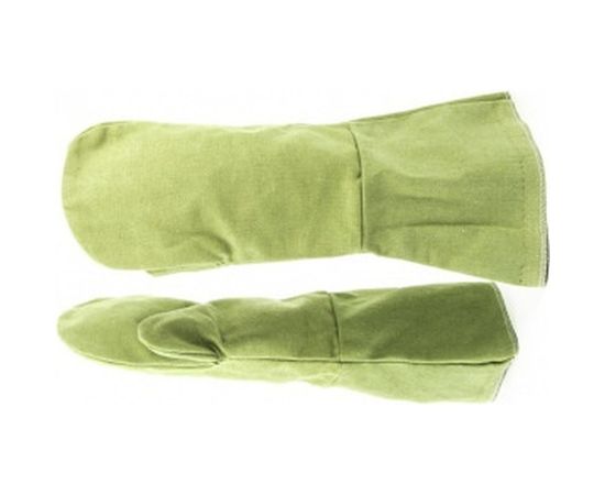 Брезентовые огнеупорные краги сварщика Сибртех 68160 