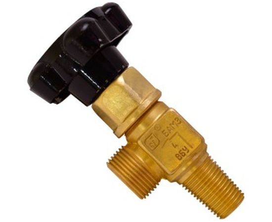 Вентиль углекислотный ВБУ исп. 03 на малый баллон БАМЗ СВ000005625 