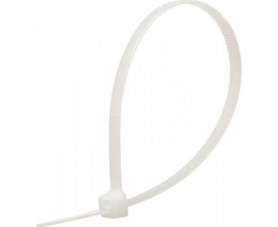 Бандаж для кабеля Стройбат 5х400 мм белый 100 шт. 1226035/138190 