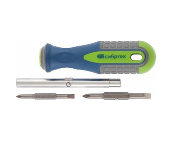 Комбинированная отвертка SL5.0 / Ph1, SL6.0 / Ph2 СИБРТЕХ 13377 