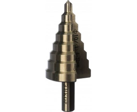 Сверло ступенчатое (6-32 мм; 8 ступеней; ход 4.5 мм) по металлу Энкор 21632 